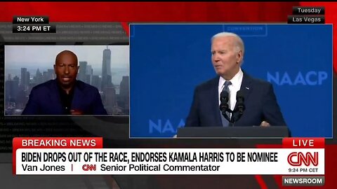 Van Jones: Biden's A Leader Because He Dropped Out Of The Race