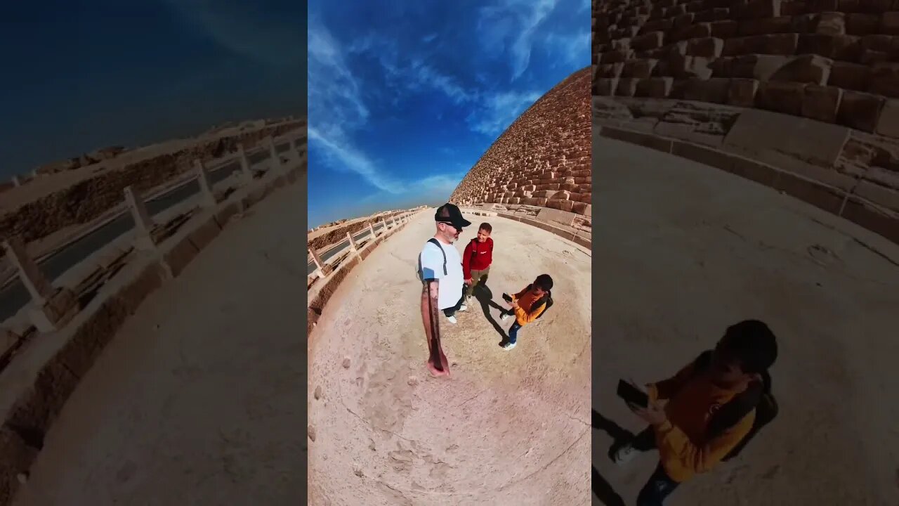 Egyptian children will keep stopping you for photos. They like tourists.