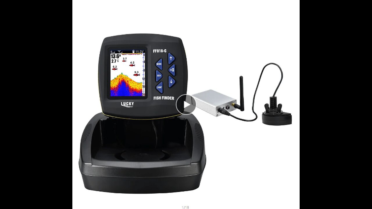 LUCKY FF918 Remote Control Bait Boat Fish Finder