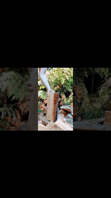 Wood Splitting #shorts #woodsplitter