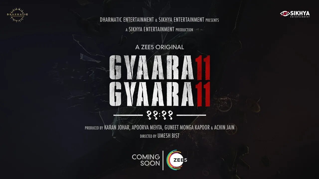 Gyaarah Gyaarah - Official Teaser ZEE5 Original Coming Soon