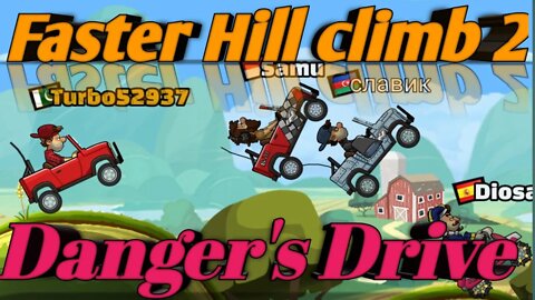 Faster Hill Climb 2 | Danger's Drive | all is well Pakistan