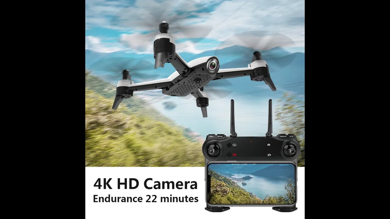 High quality drone camera.