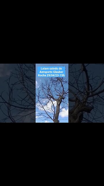 Latam saindo do Aeroporto Glauber Rocha 29/04/23 15h #bahia #vitoriadaconquista #voo #latam