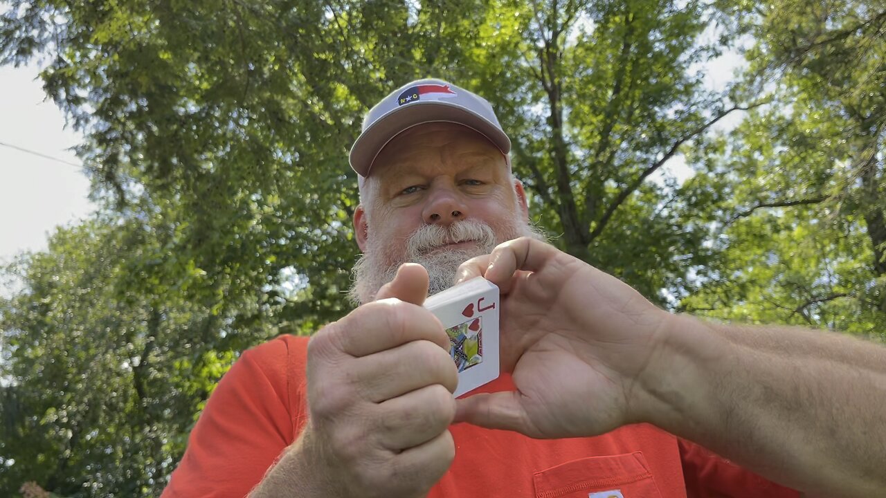 How to teach from a deck of cards.