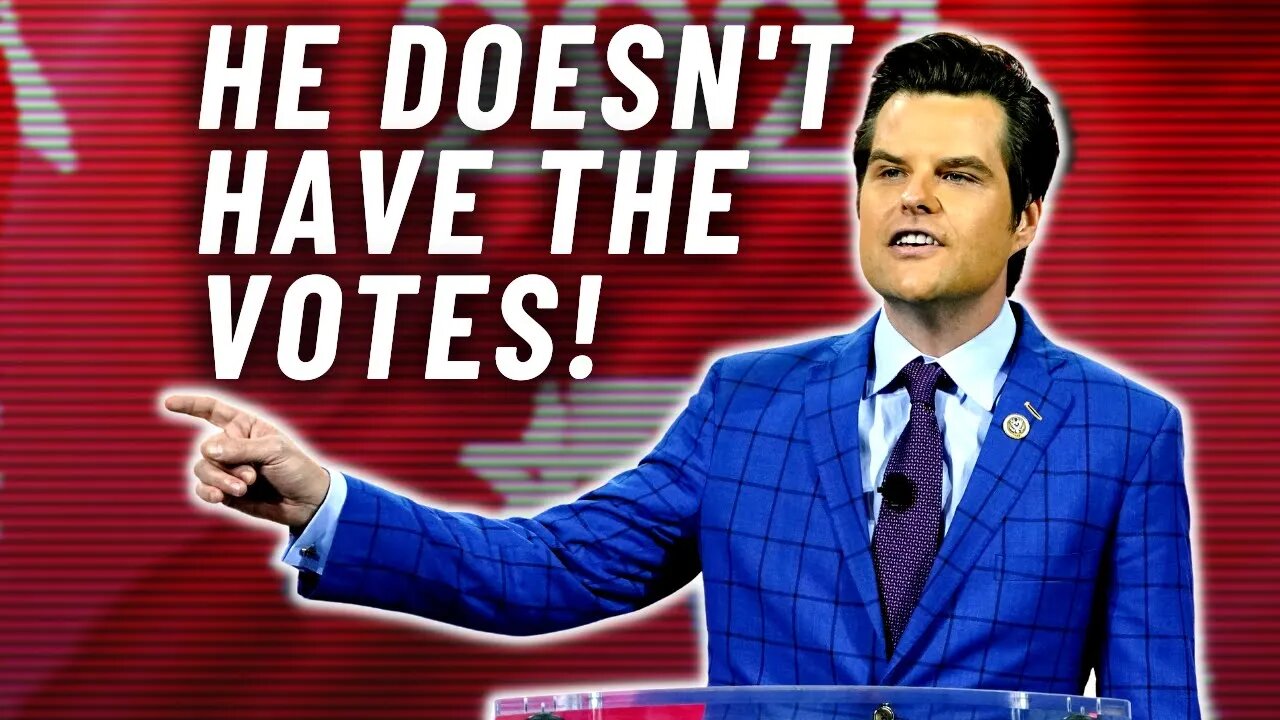 "The LeBron James of special interest fundraising!" Matt Gaetz goes after Kevin McCarthy