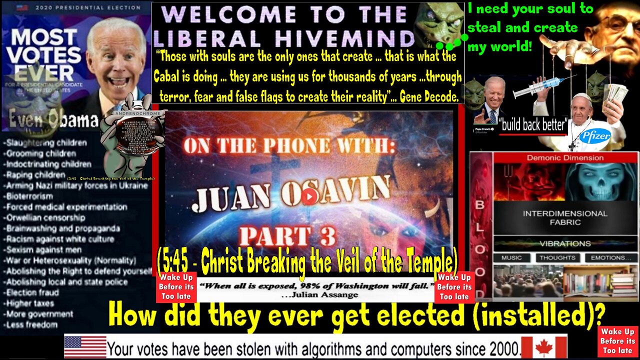 SB2 DEEP DIVE with JUAN O'SAVIN (PART 3)!!! MAGIC SPELLS!!! STOLEN ENERGY!!! SATANIC AGENDA!!!