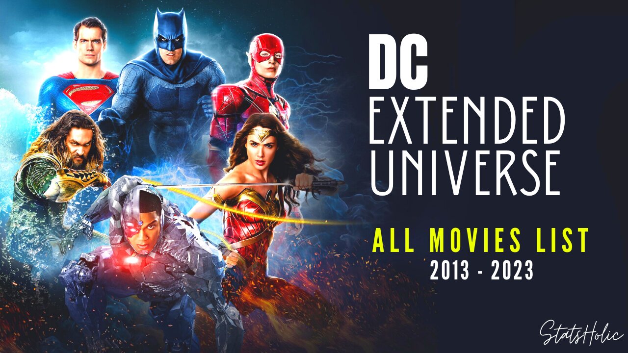 DC Extended Universe Movies List | Upcoming DCEU Movies 2021