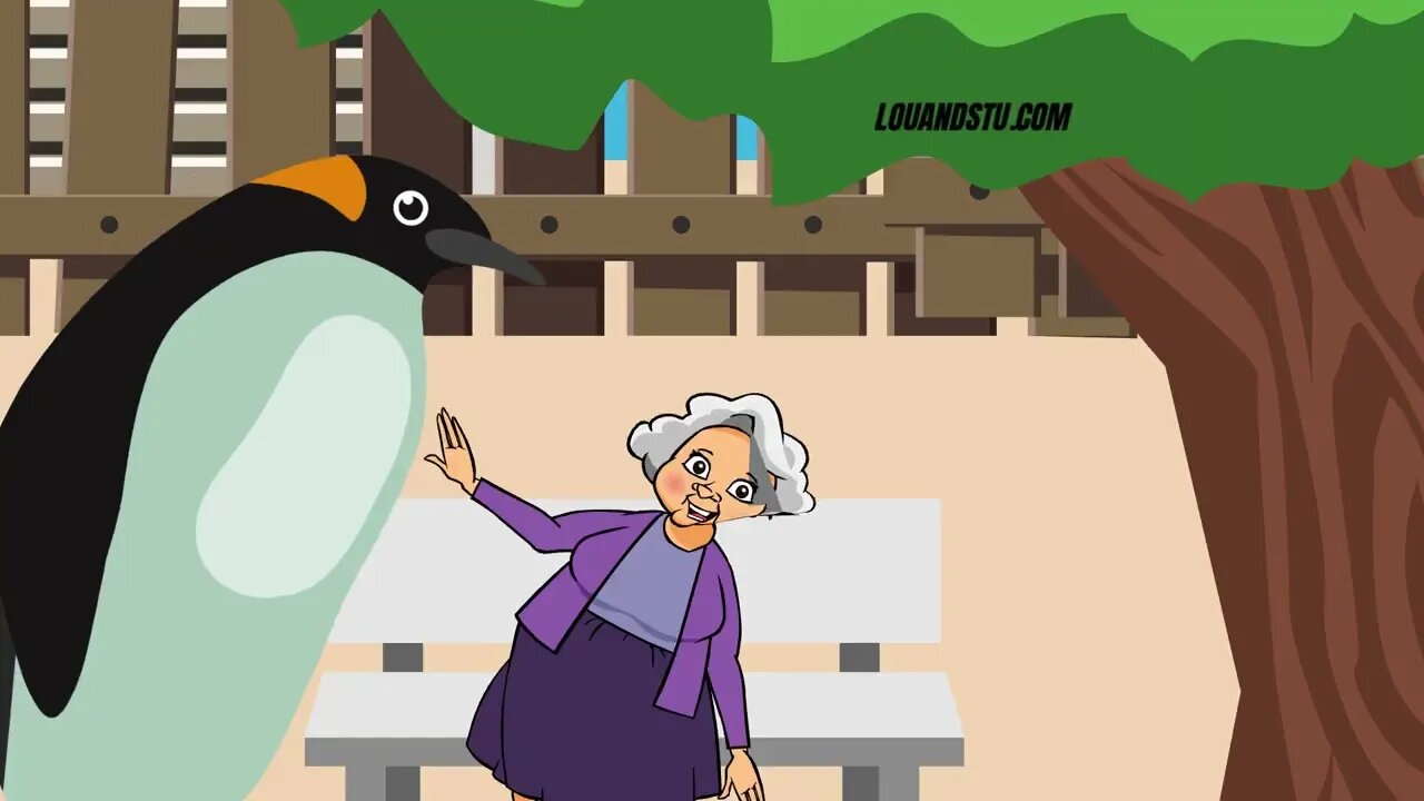 Foul Mouthed Old Lady & Giant Penguin 22