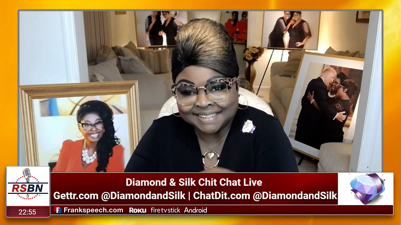 Silk gives her Take On The Presidential Debates | Diamond & Silk - 9/11/24