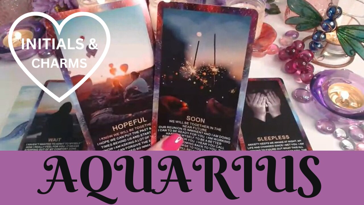 AQUARIUS ♒💖NO CONTACT😲HOPEFUL...WOULD YOU GIVE THEM A 2nd CHANCE?💖AQUARIUS LOVE TAROT💝