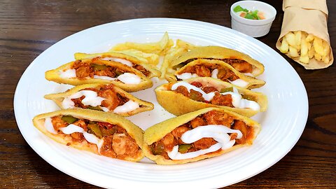 Quick and Easy Crispy Chicken Bread Pockets Recipe | Easy Snack, Ready in Minutes!"