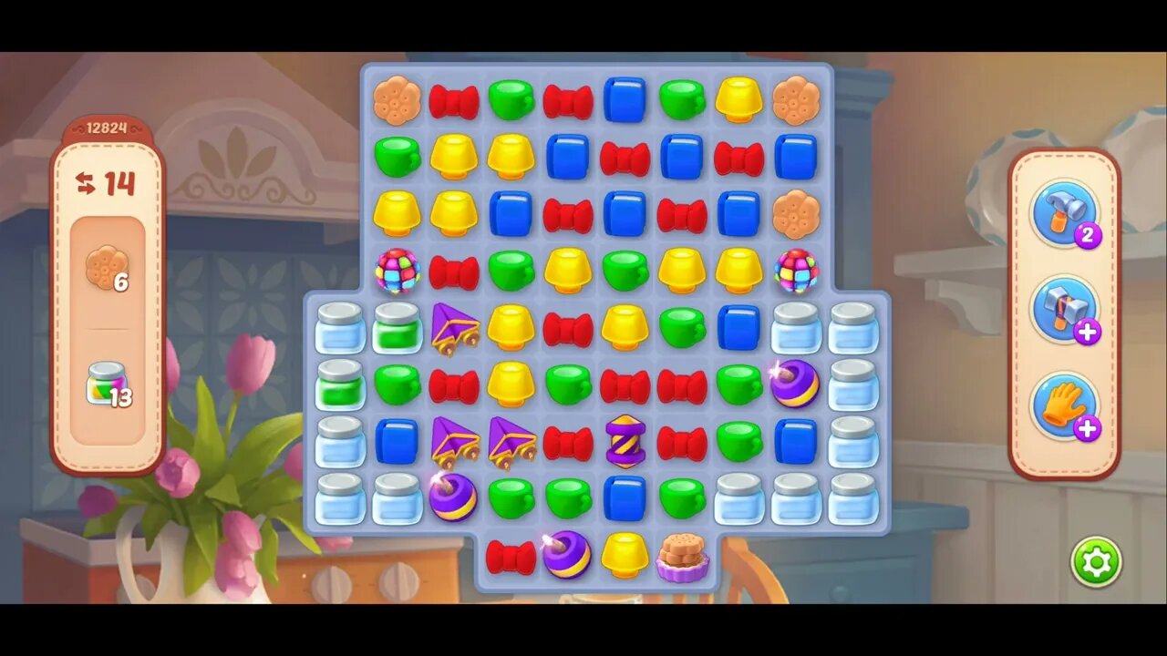 Playrix Homescapes Gameplay Walkthrough Level 12824