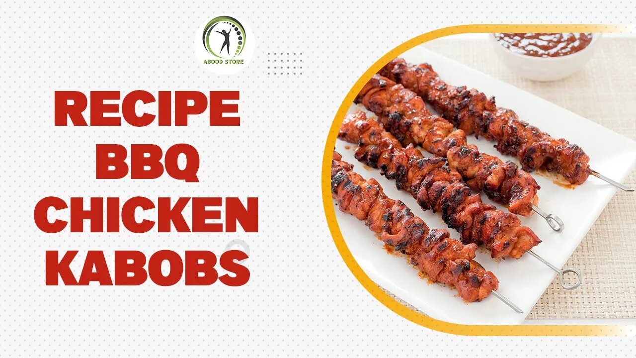 Recipe BBQ Chicken Kabobs #shorts