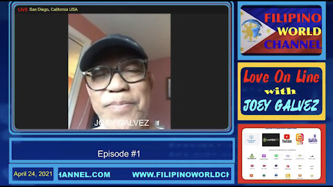 Love On Line with Joey Galvez - Welcome Episode #1 (Tagalog)