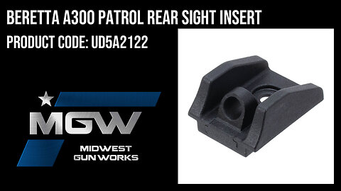 Beretta A300 Patrol Rear Sight Insert - UD5A2122