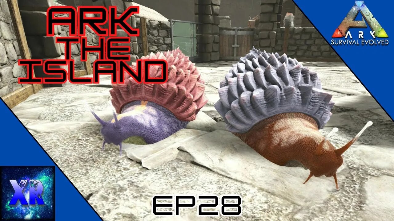 Snail tame + breeding and snail farm! - Ark The Island [E28]