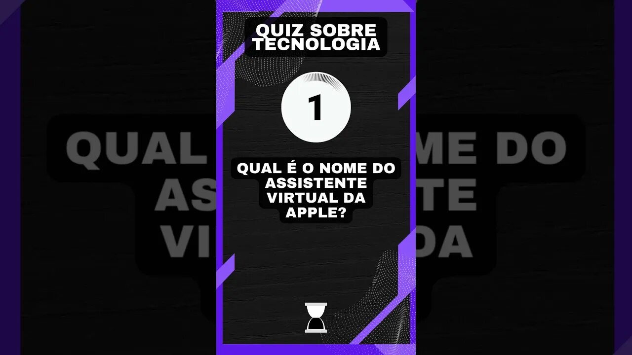 Quiz sobre tecnologia #49: Assistente virtual da Apple