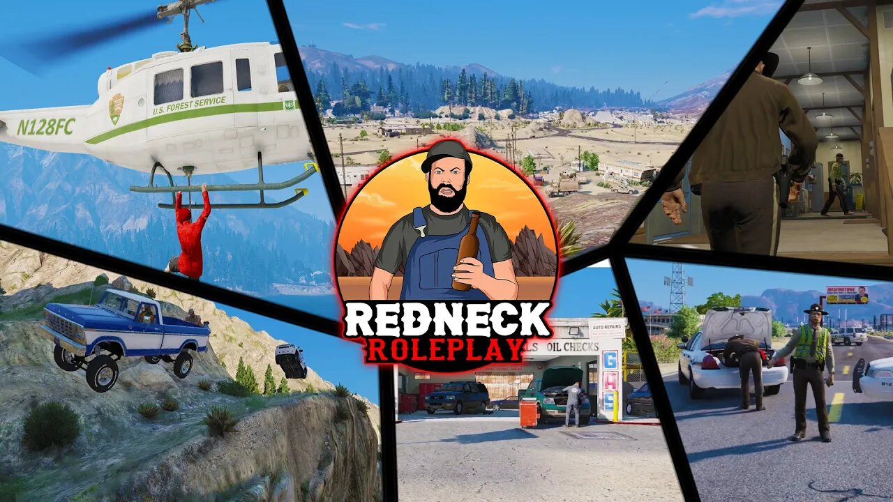 REDNECK ROLEPLAY SERVER TRAILER! GTA RP | FiveM