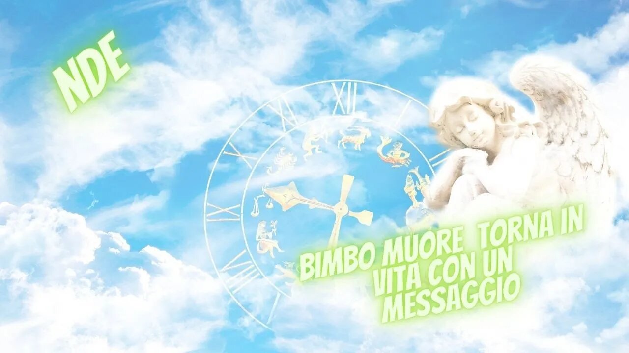 #bimbomuore #gusù #oltreilvelo Bimbo muore dice di aver visto Gesù