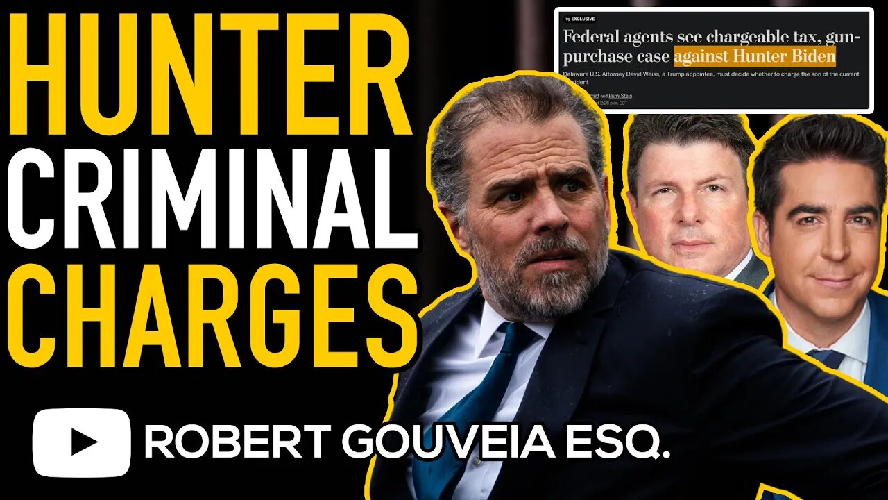 FBI Sends HUNTER Biden CRIMINAL Referral to DOJ for CHARGING Decision