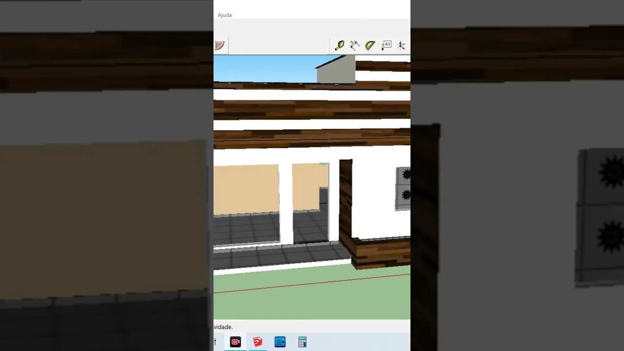 #construtorvirthalph #sktchup #2quartos #viral