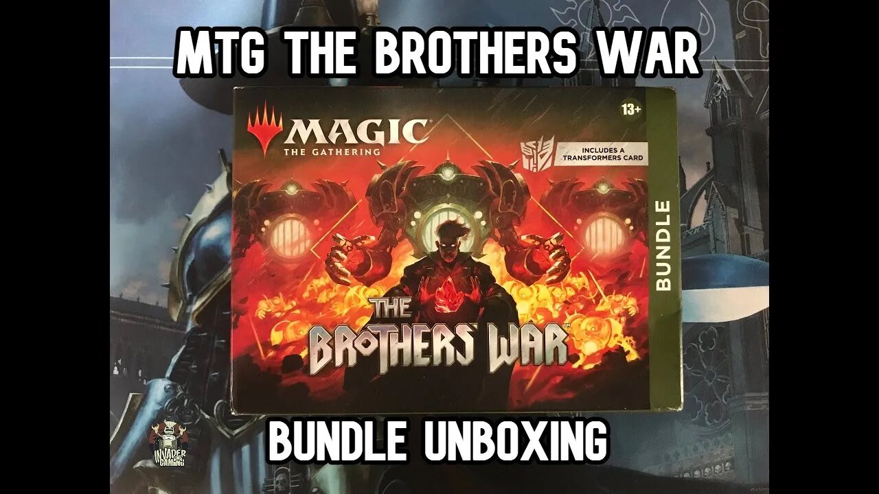 MTG Brothers War Bundle Unboxing - TRANSFORMER & MYTHIC FUN!