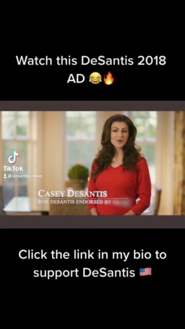 Build the Wall DeSantis ad from 2018