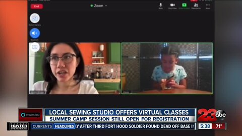 Local sewing studio goes virtual