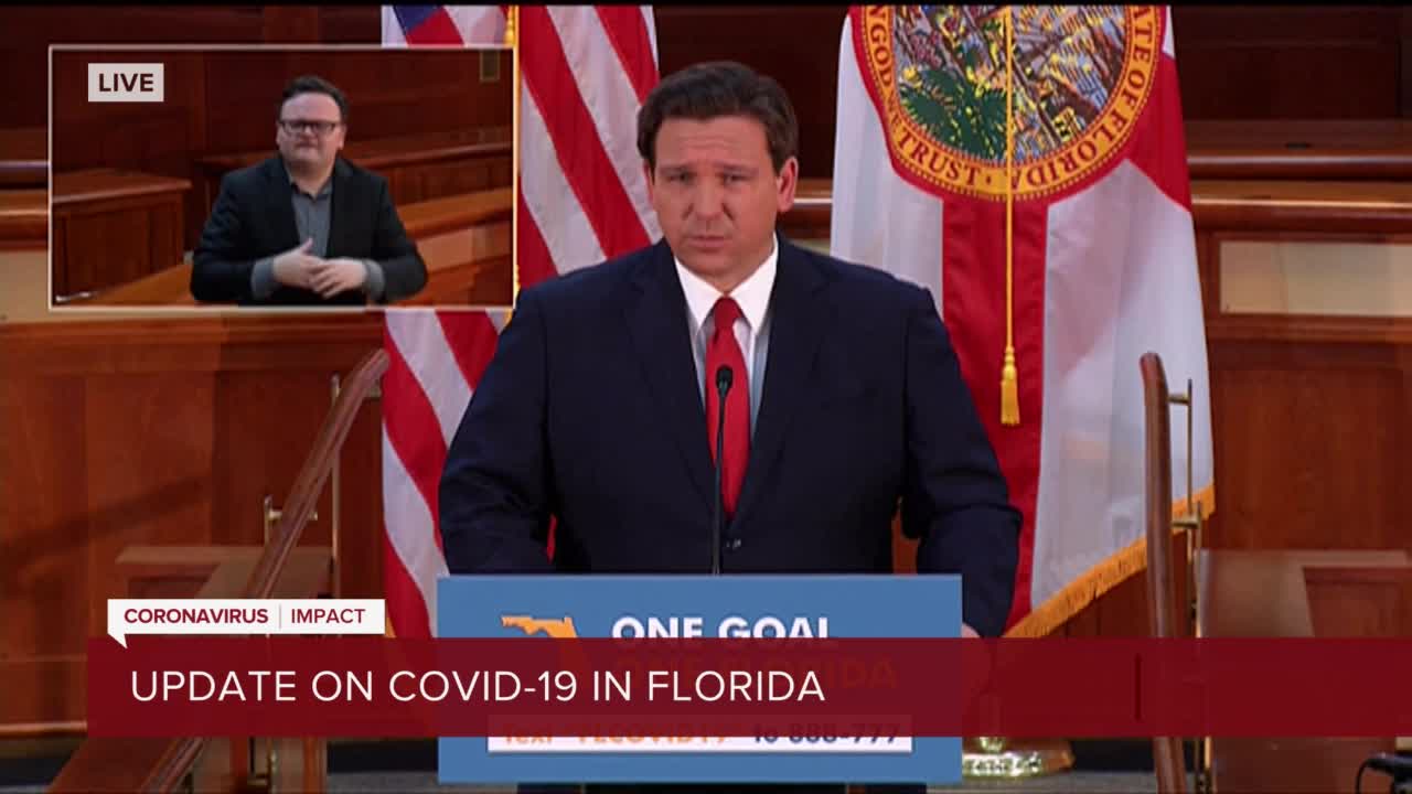 NEWS CONFERENCE: Gov. DeSantis praises teachers, calls schools 'safe haven' (4 minutes)