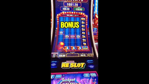 JACKPOT CARNIVAL Slot Machine BONUS ! #reslot #slotmachine #bonus #slots #jackpotcarnival