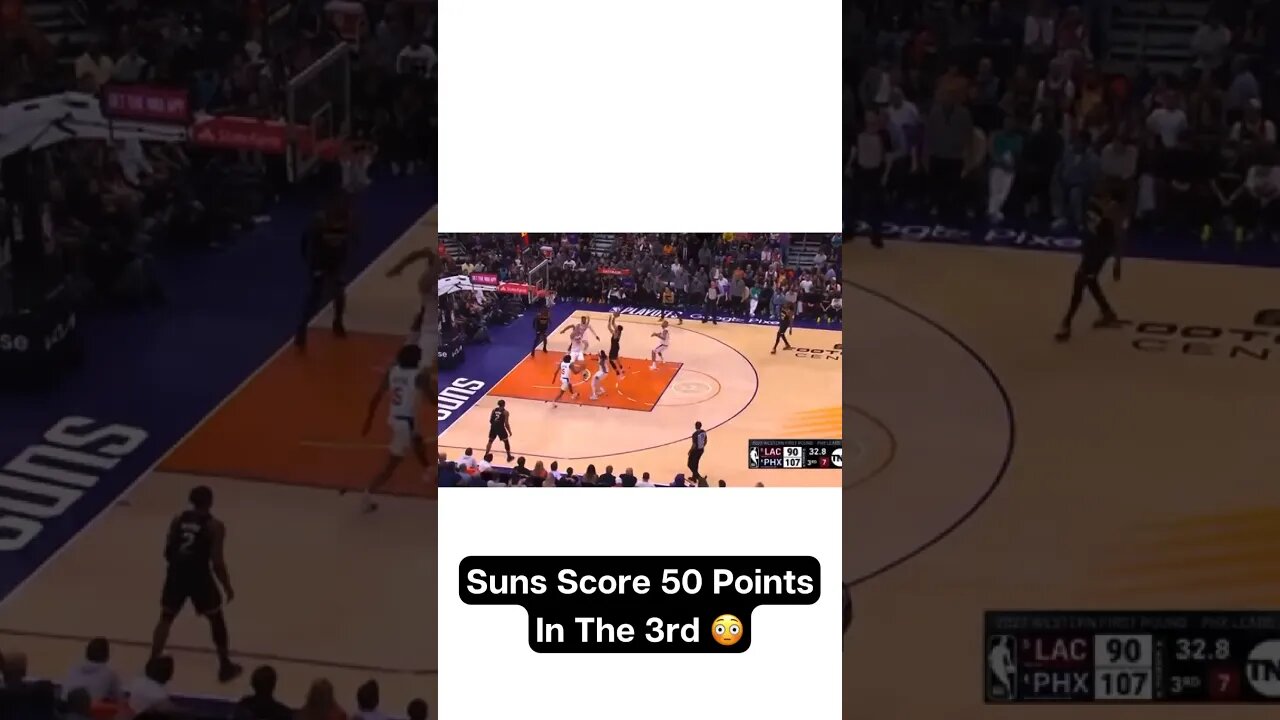 Suns Score 50 POINTS In A Quarter 😳