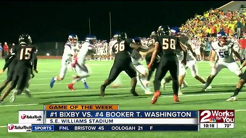 Friday Night Live Game of the Week: #1 Bixby shuts out Booker T. Washington, 31-0