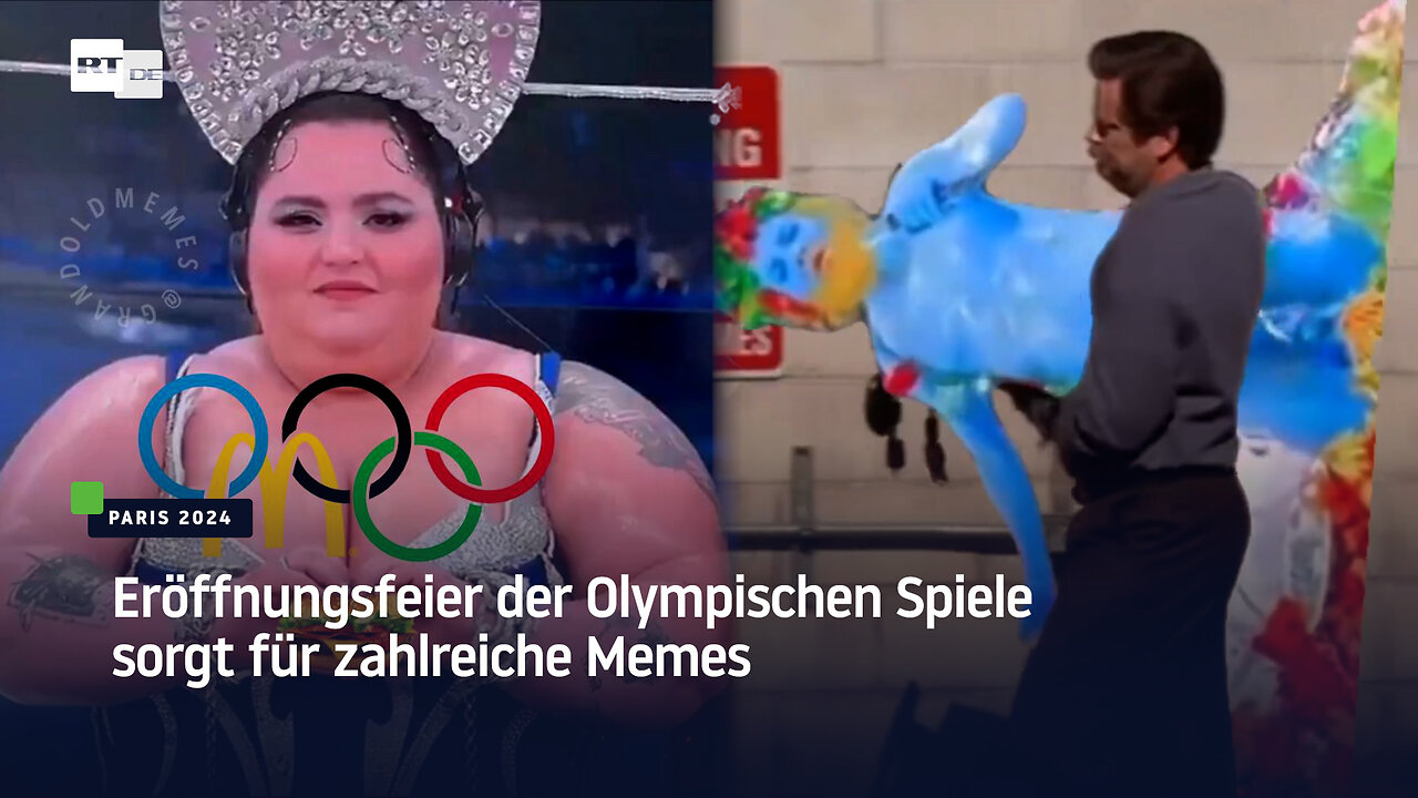 Eröffnungsfeier der Olympischen Spiele sorgt für zahlreiche Memes