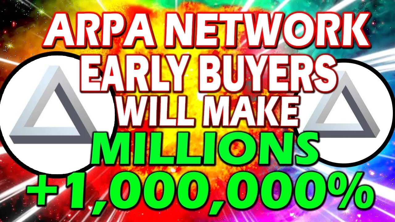 ARPA NETWORK!! THIS PERMISSIONLESS BLOCKCHAIN WILL MAKE MILLIONAIRES!!