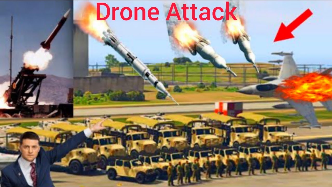 Ukraine war | Ukraine Drone Attack on Russia Army Base