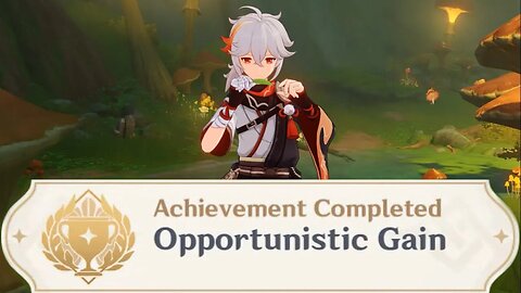 How to get "Opportunistic Gain" Achievement (Genshin Impact)