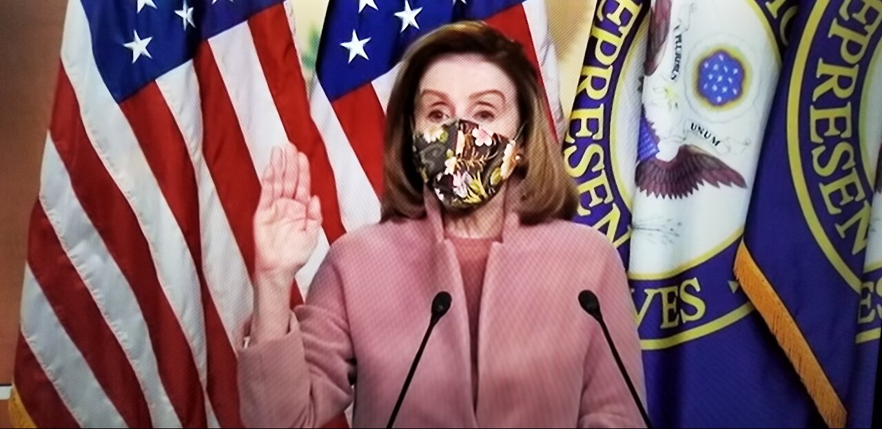 😂NANCY PELOSI😂 "THANK GOD TRUMP IS GONE"