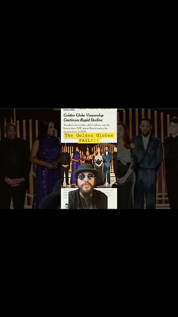 #Shorts - Golden Globes Had The LOWEST Viewership EVER!!!