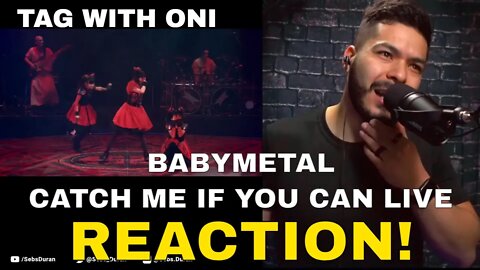 BABYMETAL - Catch Me If You Can Live (Reaction!) feat. Nick Duran