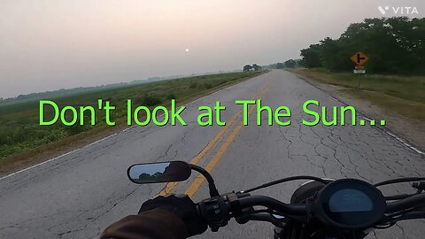 2023 Honda Rebel 500-Microvlog 001-Don't look at The Sun