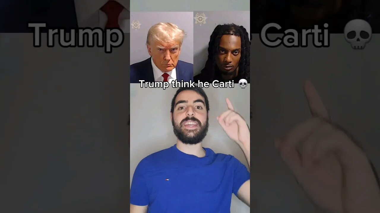 Trump x Playboi Carti - Whole Lotta Red #EdoubleDie #Trump #playboicarti #rap #memes #mugshot