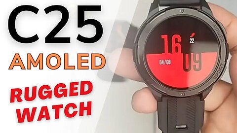 C25 Smartwatch Amoled pk C20 C21 C22 Pro Skmei Kospet