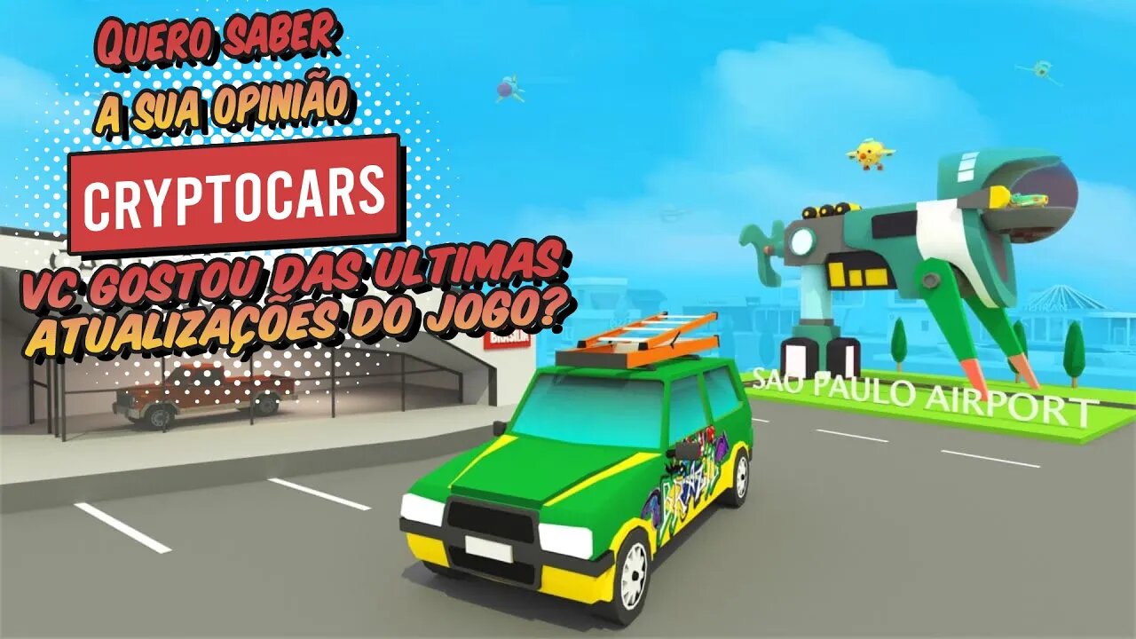 #NFTBRL2K Cryptocars você gostou das ultimas atualizações do jogo?
