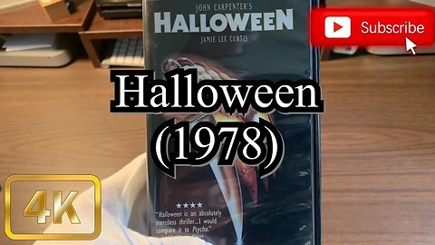 [0011] HALLOWEEN (1978) VHS [INSPECT] [#halloween #halloweenVHS #halloween1978VHS]