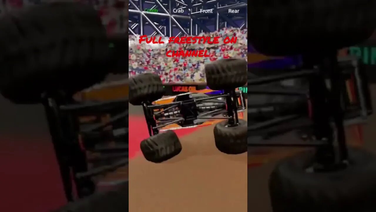 ElToroLocoFreestyle #monsterjam #shorts#videogames