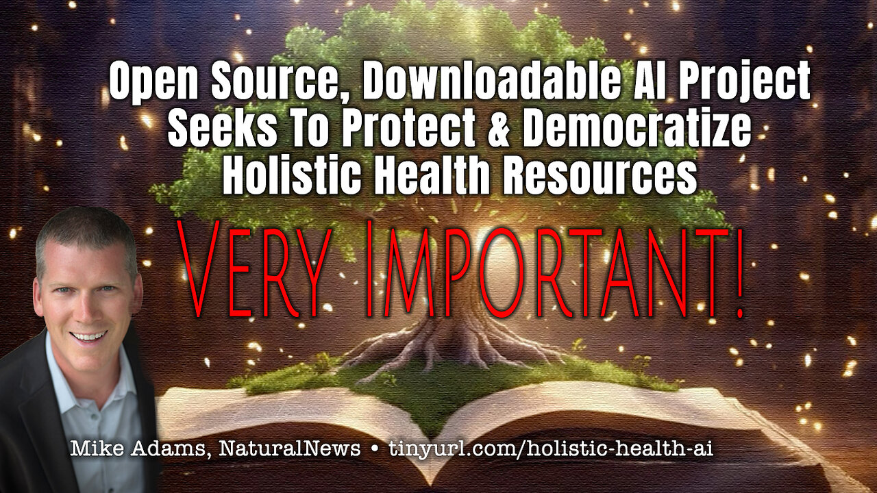 Open Source, Downloadable AI Project Seeks To Protect & Democratize Holistic Health Resources