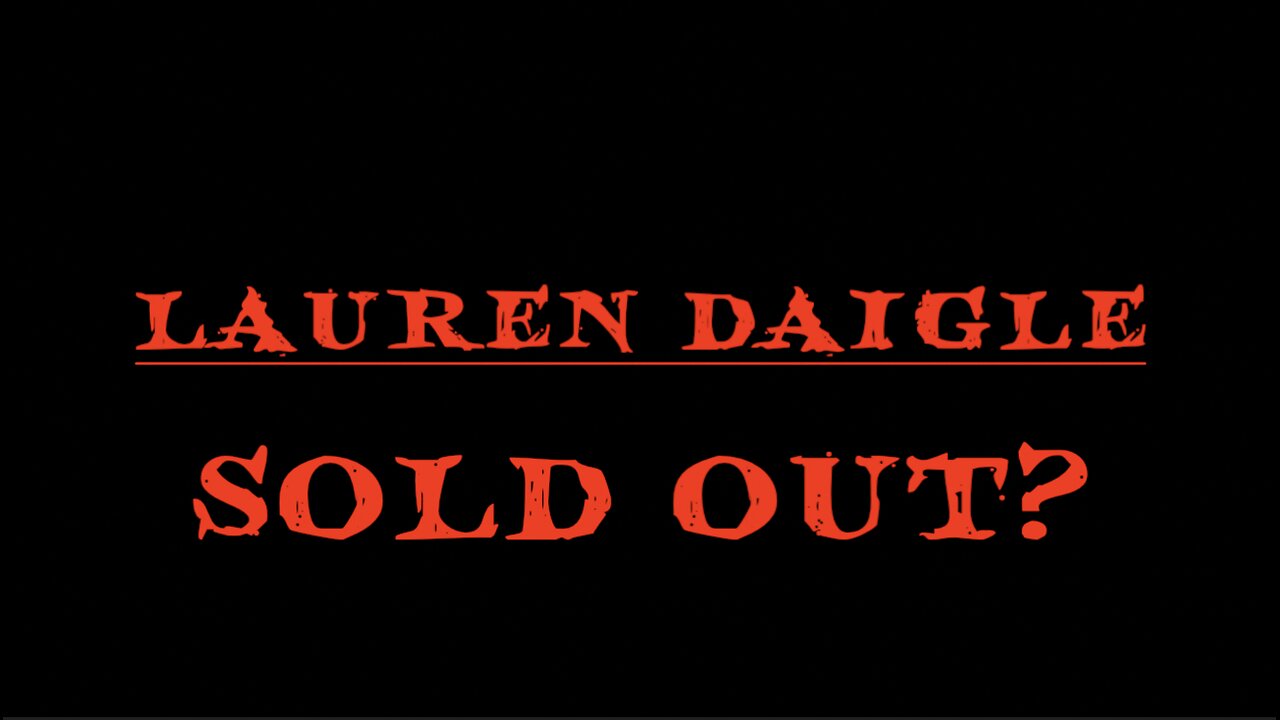 LAUREN DAIGLE SOLD OUT?