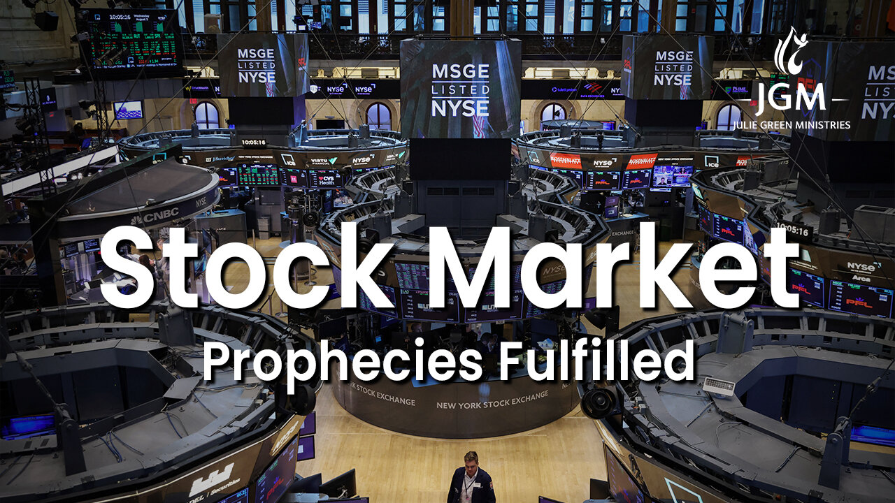 Prophecies Fulfilled—Stock Market