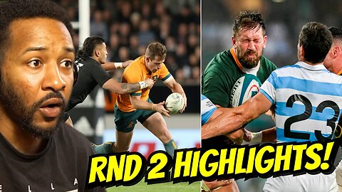 THE RUGBY CHAMPIONSHIP - Rnd 2 HIGHLIGHTS | REACTION! (Patreon Exclusuve)